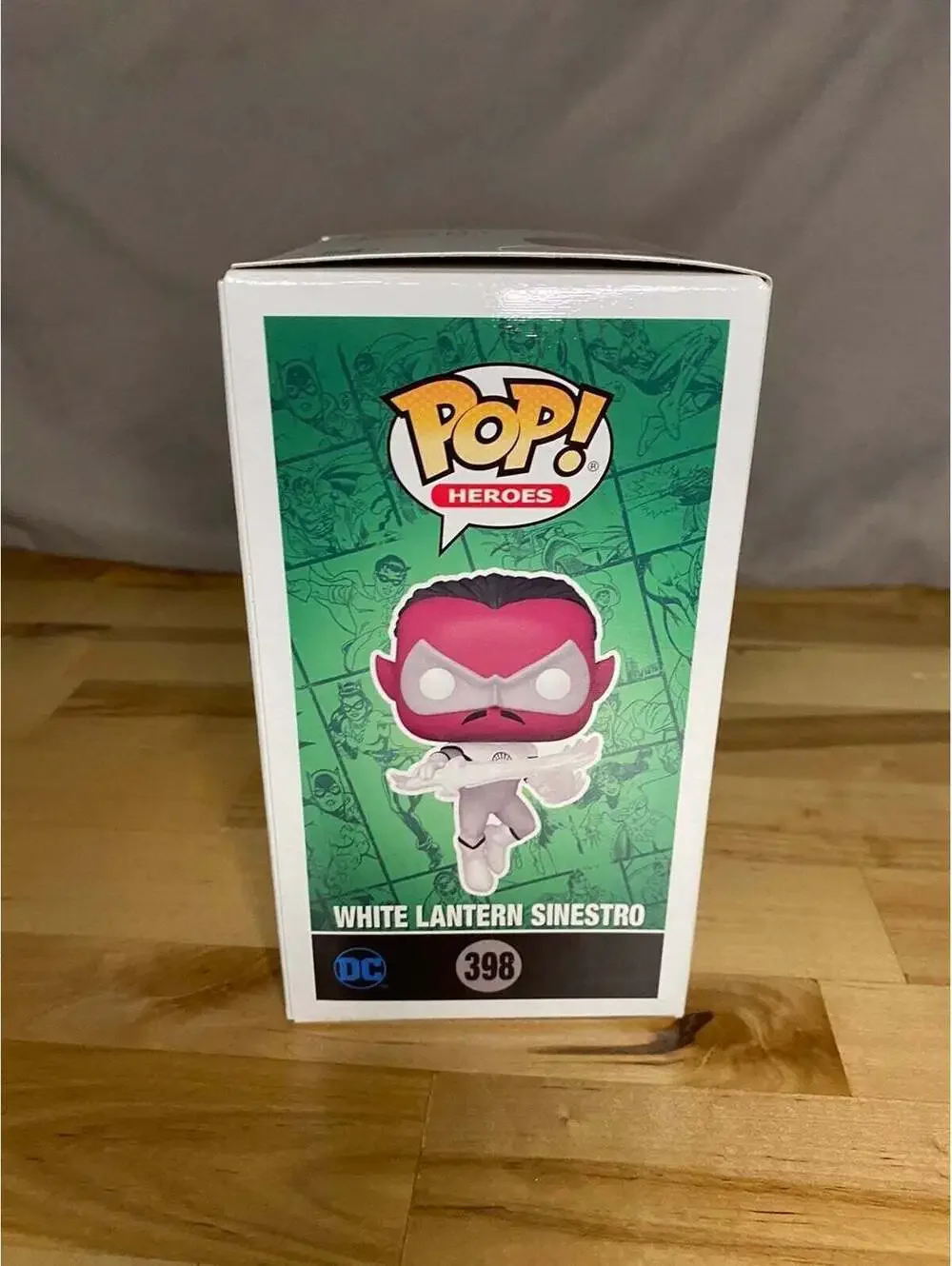 Funko Pop! DC Heroes #398 White Lantern Sinestro